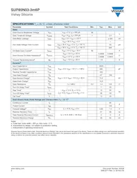 SUP85N03-3M6P-GE3 Datasheet Page 2