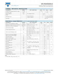 VS-FA40SA50LC數據表 頁面 2