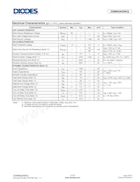 ZXMN6A09KQTC Datasheet Page 4