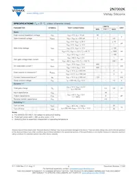 2N7002K-T1-E3 Datasheet Page 2