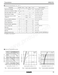 2SK2103T100 Datasheet Page 2