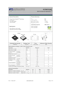 AON6264E Datasheet Cover