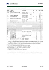 AON6264E Datasheet Pagina 2