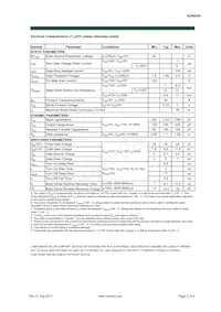 AON6520 Datasheet Page 2