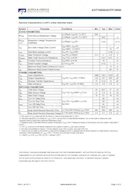 AOTF13N50 Datasheet Page 2