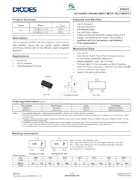 BSN20Q-7 Datasheet Cover