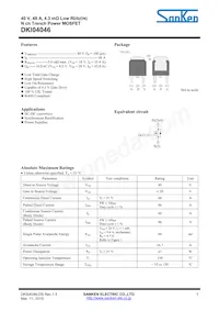 DKI04046 Datasheet Cover