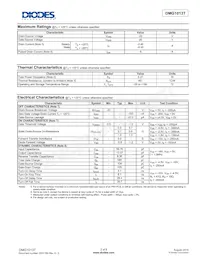 DMG1013T-7 Datasheet Page 2