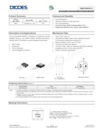 DMG3N60SJ3 Datasheet Cover