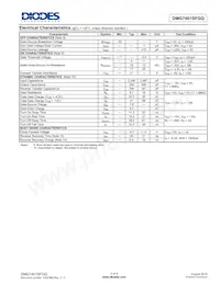 DMG7401SFGQ-13 Datasheet Page 3