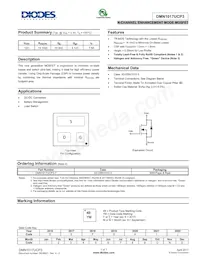 DMN1017UCP3-7 Datasheet Cover