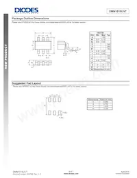 DMN1019UVT-13 Datasheet Page 6