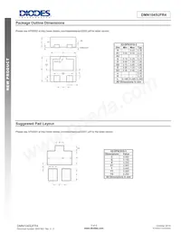 DMN1045UFR4-7 Datenblatt Seite 5