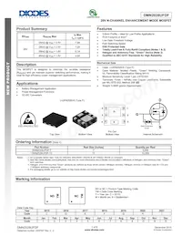 DMN2028UFDF-13 Datasheet Cover