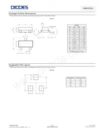 DMN2056U-13 Datasheet Pagina 6