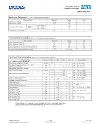 DMN2300UFB-7B Datasheet Page 3