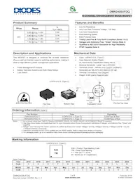 DMN2400UFDQ-7 Datasheet Cover