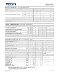 DMN3008SFG-13數據表 頁面 2
