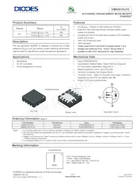 DMN3010LFG-13 Datasheet Cover