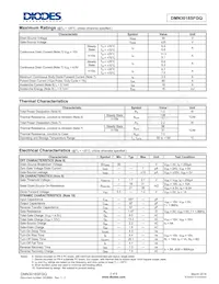 DMN3018SFGQ-7 Datasheet Page 2