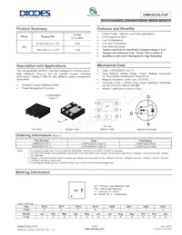 DMN3025LFDF-7 Datasheet Cover