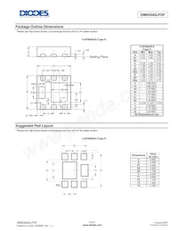 DMN3042LFDF-13 Datasheet Pagina 6