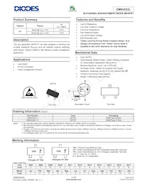DMN3053L-13 Datasheet Cover