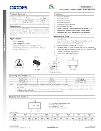 DMN33D8LT-7 Datasheet Cover