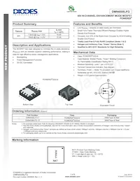 DMN4008LFG-13 Datasheet Cover