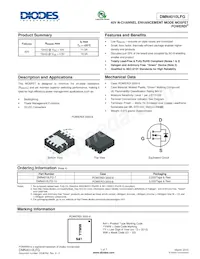 DMN4010LFG-13 Datasheet Cover