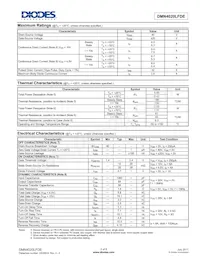 DMN4020LFDE-13 Datasheet Pagina 2