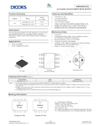 DMN4800LSSL-13 Datasheet Cover