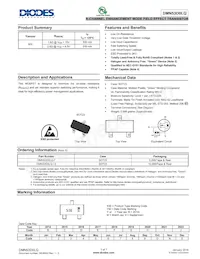 DMN53D0LQ-13 Datasheet Cover