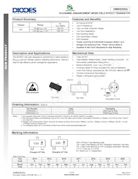DMN53D0U-13 Datasheet Cover