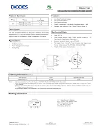 DMN6070SY-13 Datasheet Cover