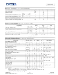 DMN6075S-13 Datasheet Page 2