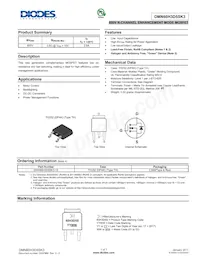 DMN60H3D5SK3-13 Datasheet Cover