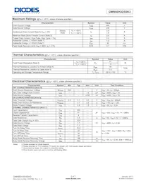 DMN60H3D5SK3-13 Datasheet Page 2