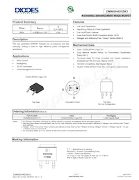 DMN60H4D5SK3-13 Datasheet Cover