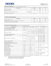 DMN62D1LFD-13 Datasheet Page 2