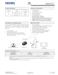 DMN65D8LFB-7 Datasheet Cover