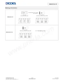 DMN65D8LFB-7 Datasheet Page 2