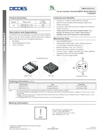 DMN7022LFG-13 Datasheet Cover