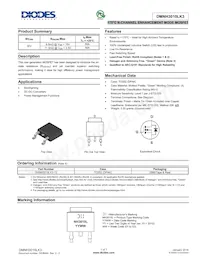 DMNH3010LK3-13 Datasheet Cover