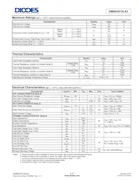 DMNH3010LK3-13 Datasheet Pagina 2