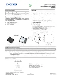 DMNH4005SPSQ-13 Datasheet Cover