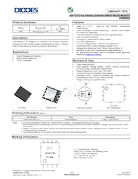 DMNH4011SPS-13 Datasheet Cover