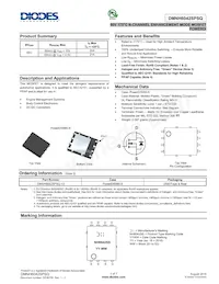 DMNH6042SPSQ-13 Datasheet Cover
