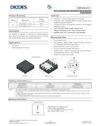 DMP2005UFG-7 Datasheet Cover
