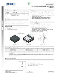 DMP2010UFG-13 Datasheet Cover